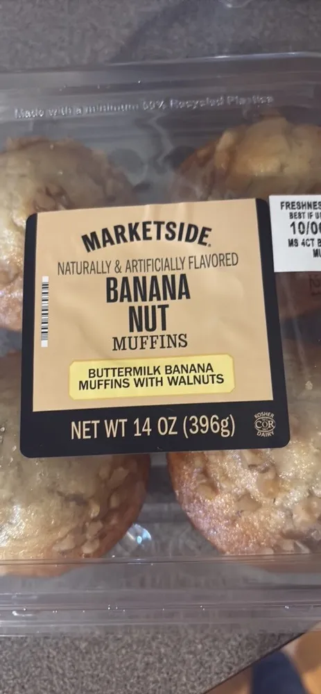 BANANA NUT MUFFINS