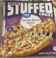 Chicken Bacon Ranch Pizza