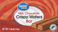 Milk Chocolate Crispy Wafers Bar