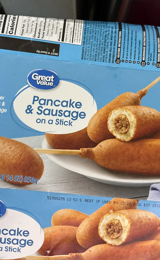 Pancake & Sausage on a stick