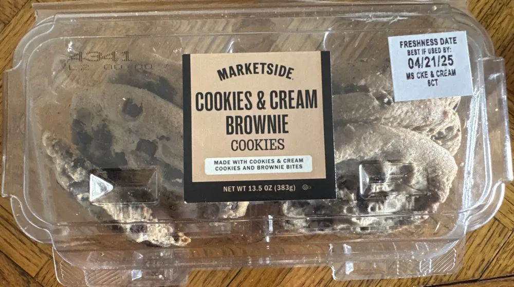 Cookies & Cream Brownie Cookies