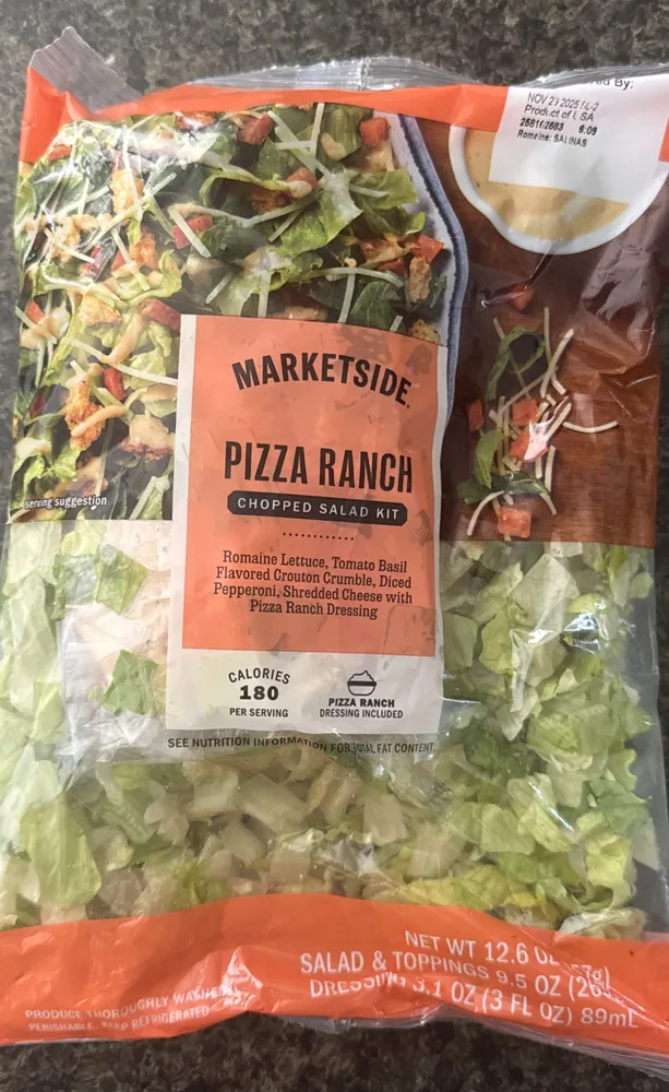PIZZA RANCH CHOPPED SALAD KIT