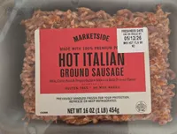 hot italian ground sausage