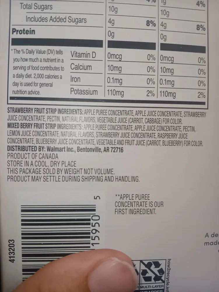 Fruit Strips Variety Pack