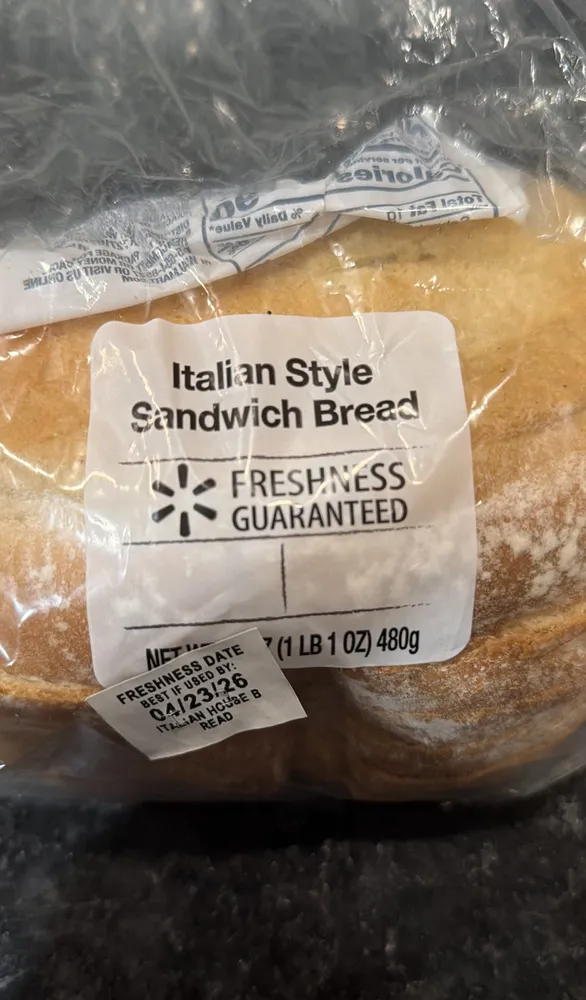 Italian Style Sandwich Bread