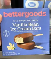 Vanilla Bean Ice Cream Bars