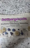 Blueberry Elderberry Smoothie + Ancient Grains
