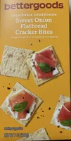 Sweet Onion Flatbread Cracker Bites