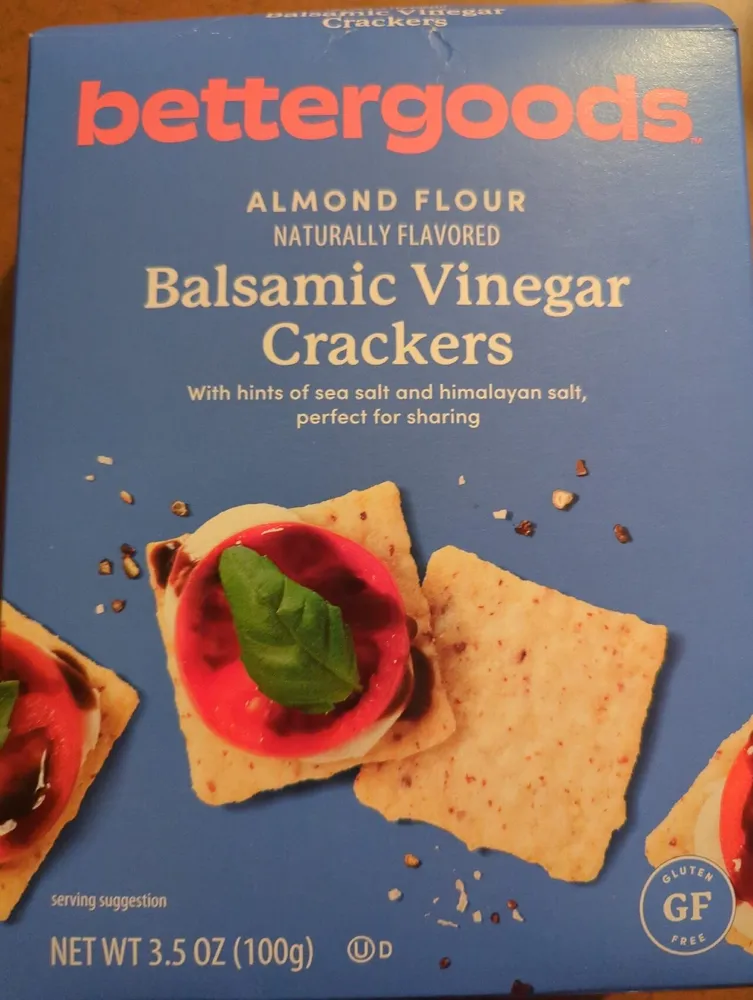 Balsamic Vinegar Crackers