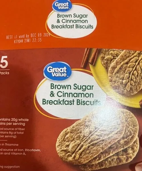 Brown Sugar & Cinnamon Breakfast Biscuits