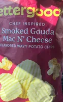 Smoked Gouda Mac N Cheese Flavored Wavy Potato Chips