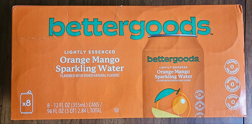 Orange Mango Sparkling Water