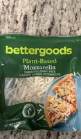Plant-Based Mozzarella Shredded Dairy-Free Cashew Cheese Alternative