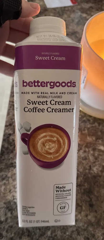 Sweet Cream Coffee Creamer