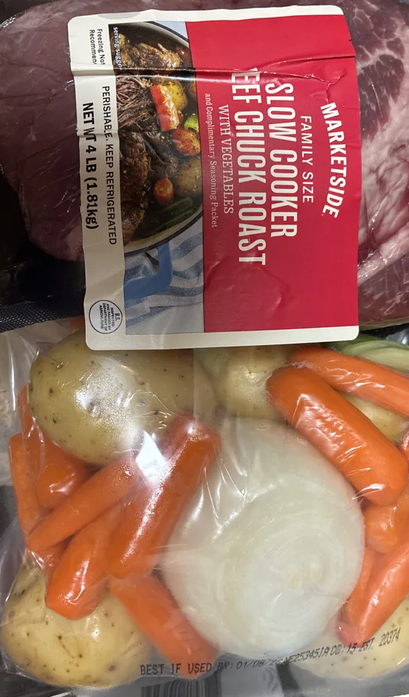 Slow Cooker Beef Chuck Roast with Vegetables