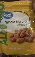 Whole Natural Almonds