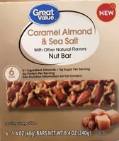 Caramel Almond & Sea Salt nut bar