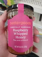 raspberry whipped honey