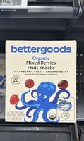 Organic Mixed Berries Fruit Snacks