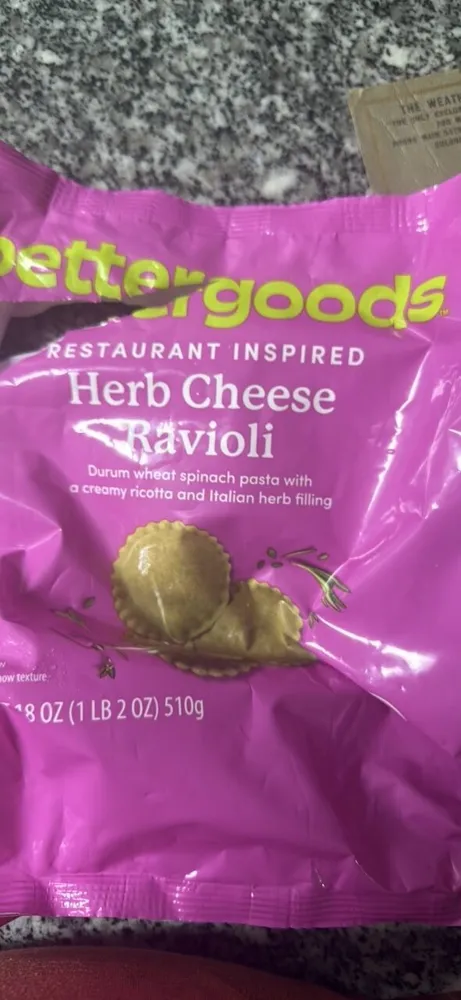 Herb Cheese Ravioli