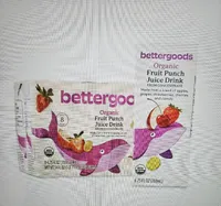 Organic Fruit Punch Juice Drink