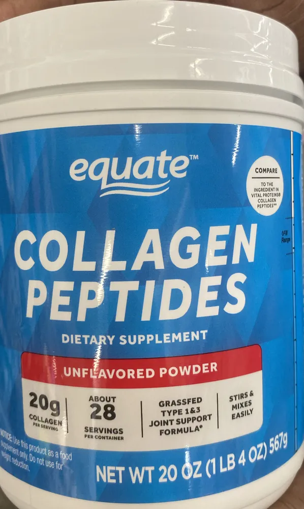 COLLAGEN PEPTIDES UNFLAVORED POWDER