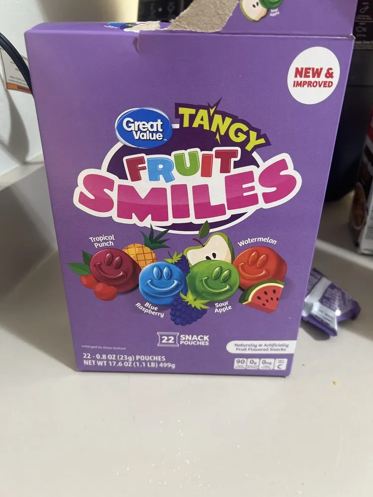 Tangy Fruit Smiles