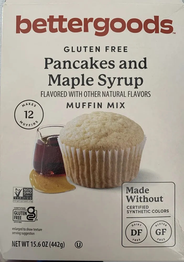 Pancakes and Maple Syrup Muffin Mix