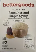 Pancakes and Maple Syrup Muffin Mix