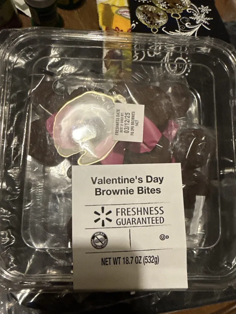 Valentines Brownie Bites
