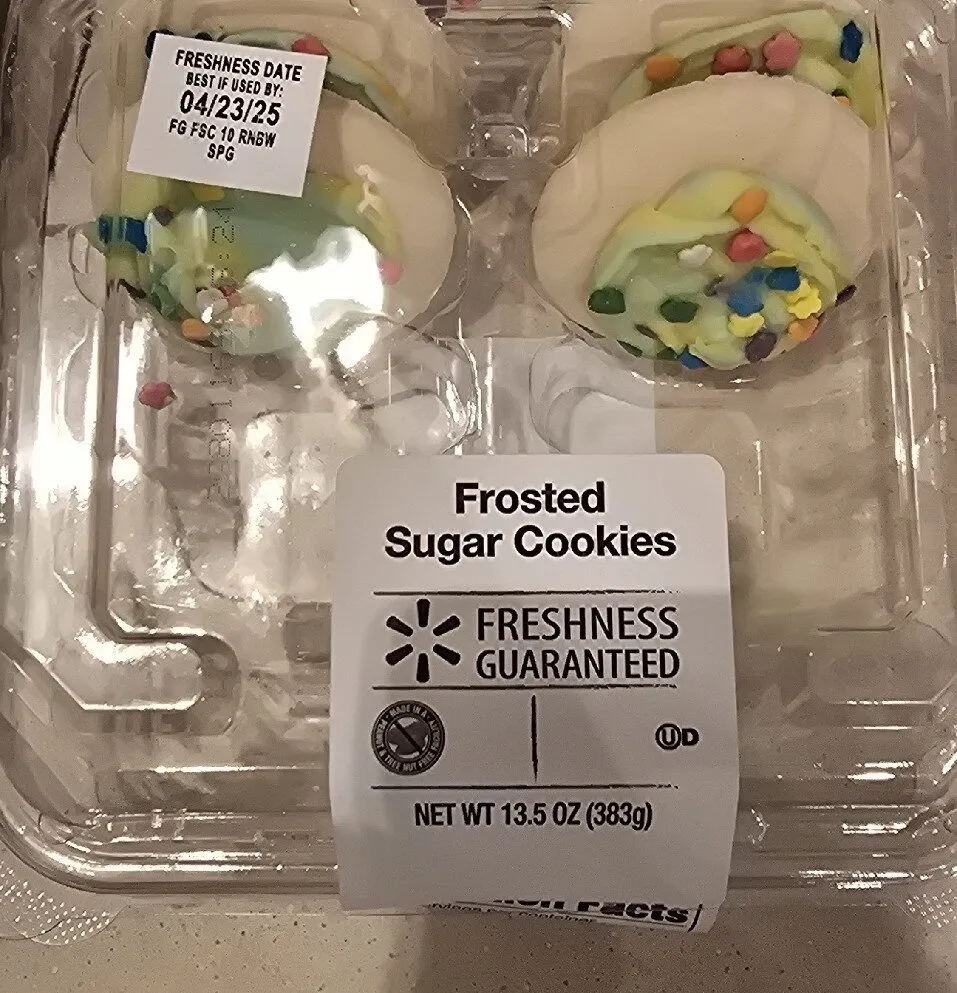 Frosted Sugar Cookies