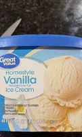 Homestyle Vanilla Flavored Low Fat Ice Cream