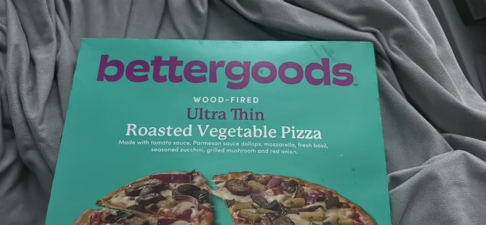 Ultra Thin Roasted Vegetable Pizza
