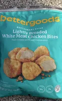Lightly Breaded White Meat Chicken Bites