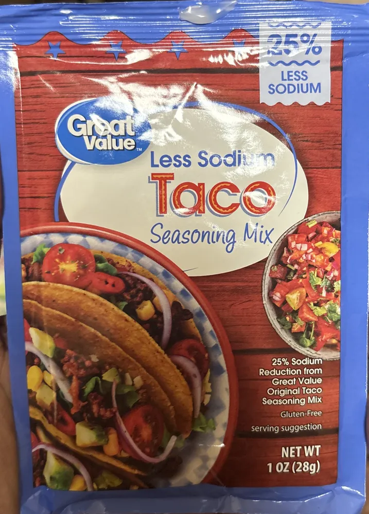 Less Sodium Taco Seasoning Mix