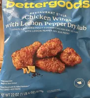 Chicken Wings with Lemon Pepper Dry Rub