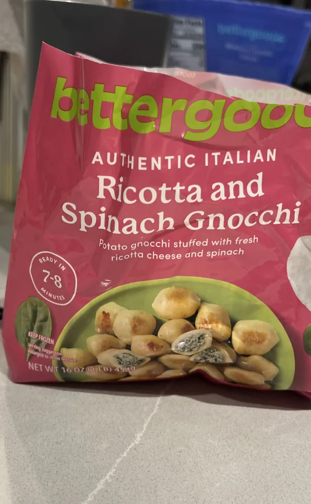 Ricotta and Spinach Gnocchi
