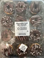 Chocolate Iced Mini Donuts