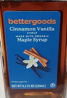 Cinnamon Vanilla Syrup