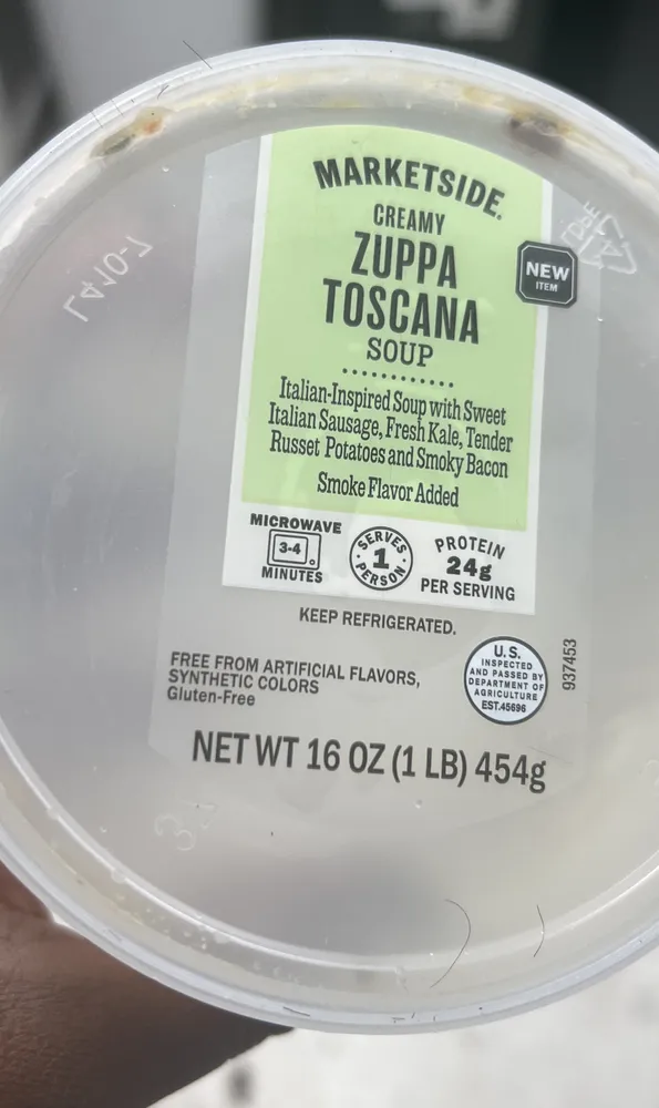 Creamy zuppa toscana