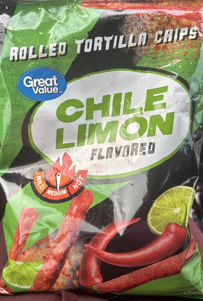 Chile Limon Flavored Rolled Tortilla Chips