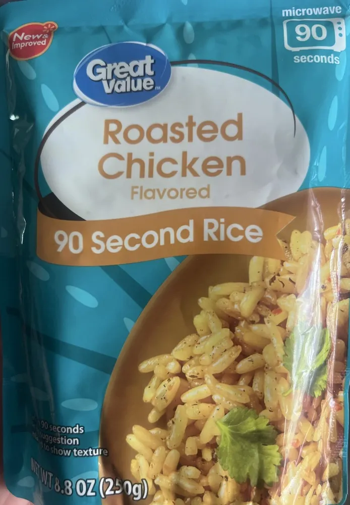 Roasted Chicken Flavored 90 Second Rice