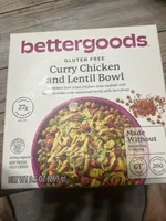 Curry Chicken and Lentil Bowl