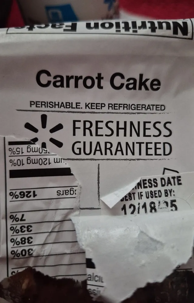 Carrot Cake Square
