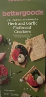 Herb And Garlic Flatbread Crackers
