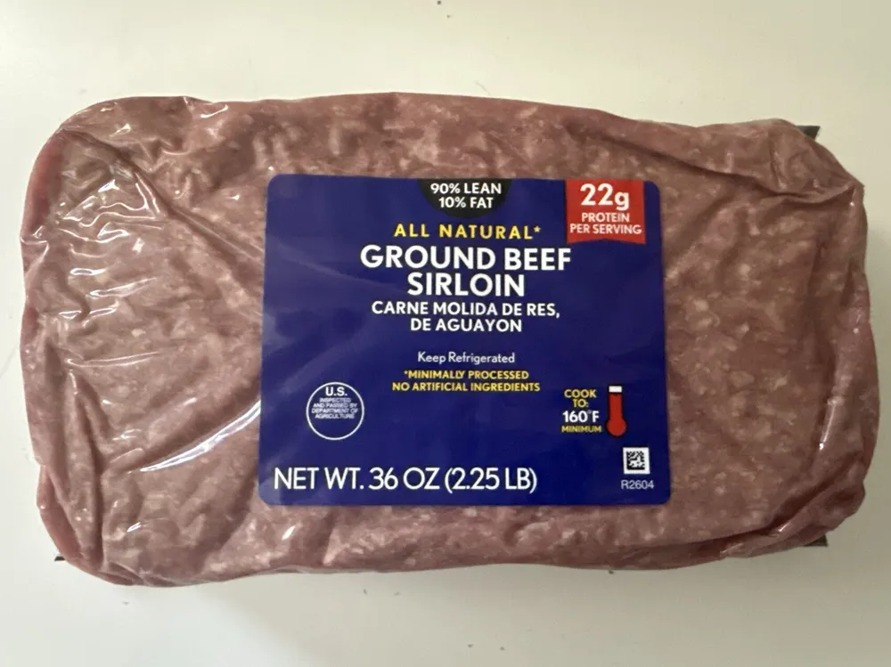 Ground Beef Sirloin