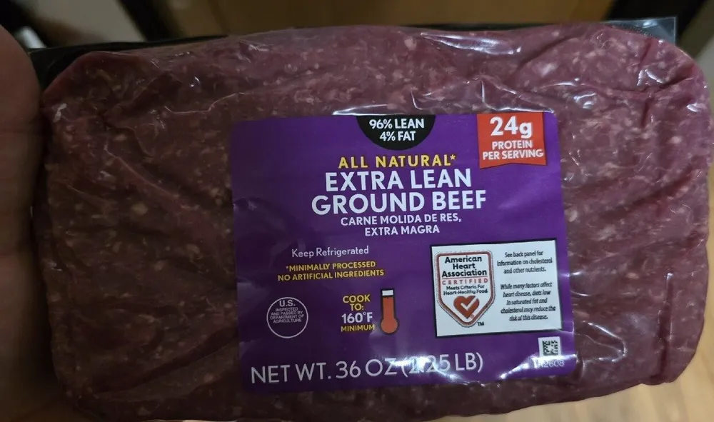 EXTRA LEAN GROUND BEEF