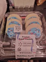 Frosted Sugar Cookies