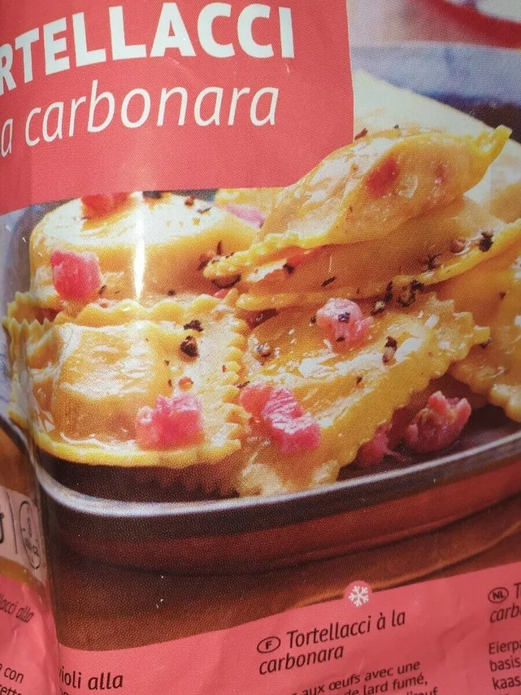 Tortellacci alla carbonara