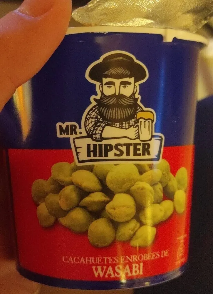 Cacahuètes enrobées de wasabi